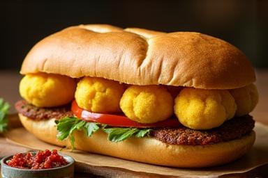 Mumbai style Vada Pav
